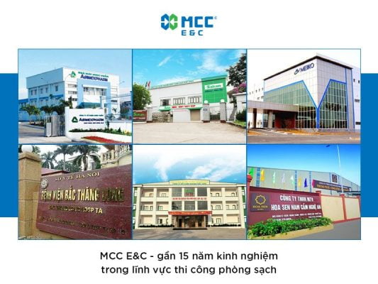 Thi công phòng sạch MCC E&C